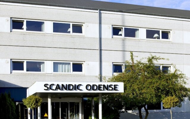Отель Scandic Odense вид на фасад