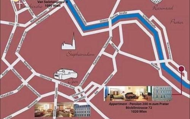 Отель Appartement Pension 700m zum Ring Вена вид на фасад