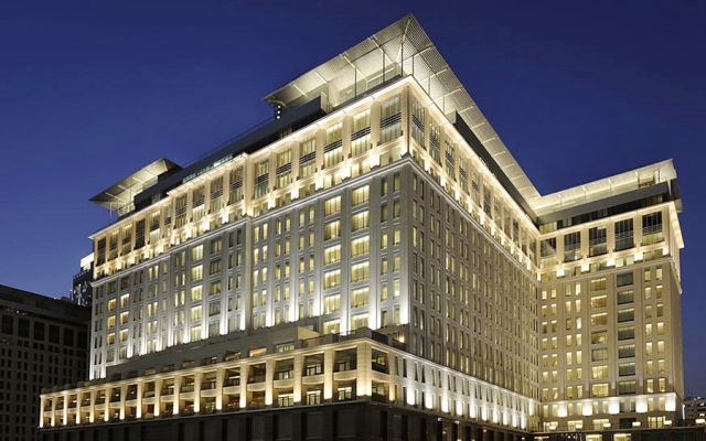Отель The Ritz-Carlton Residences, Dubai International Financial Centre Дубай вид на фасад