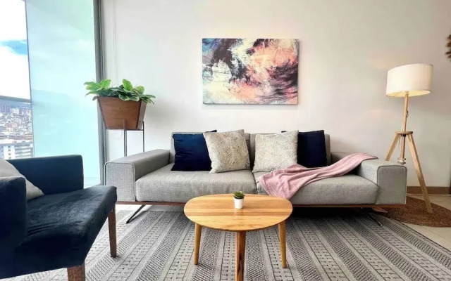 Beautiful Apt-balcony in La Carolina 70 Qled TV
