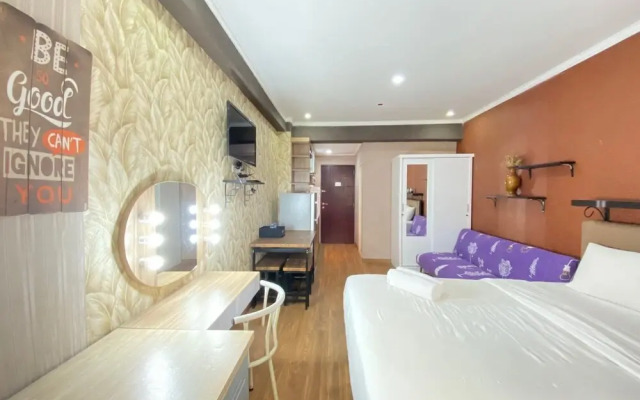 Glam Decor Studio Apartment at Emerald Towers