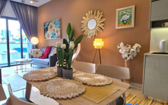 Lucentia|Springtime 1BR facing KLCC| Infinity pool