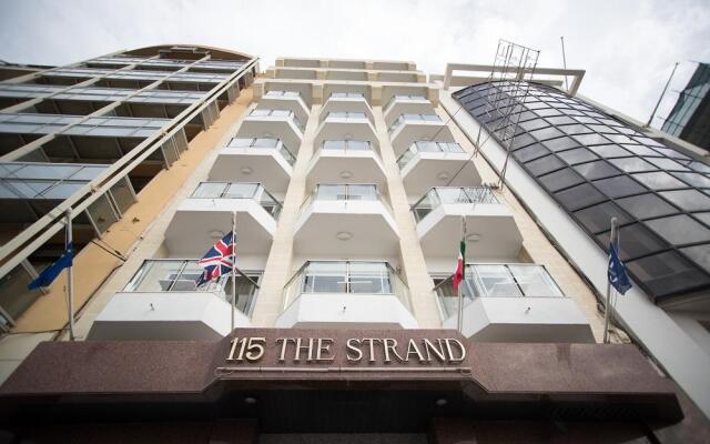 Отель 115 The Strand Aparthotel Мальта, Гзира - отзывы, цены и фото номеров - забронировать отель 115 The Strand Aparthotel онлайн вид на фасад