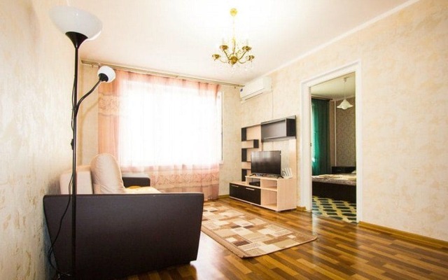 Отель ApartLux Pechatniki Москва комната для гостей