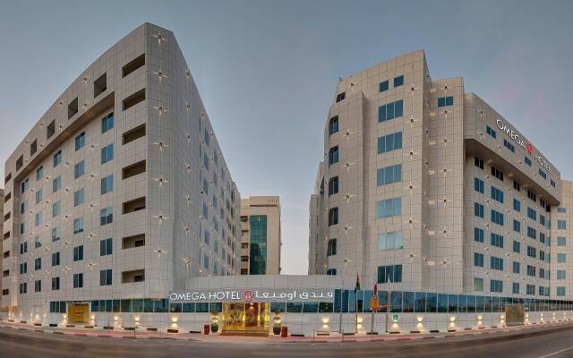 Omega Hotel вид на фасад