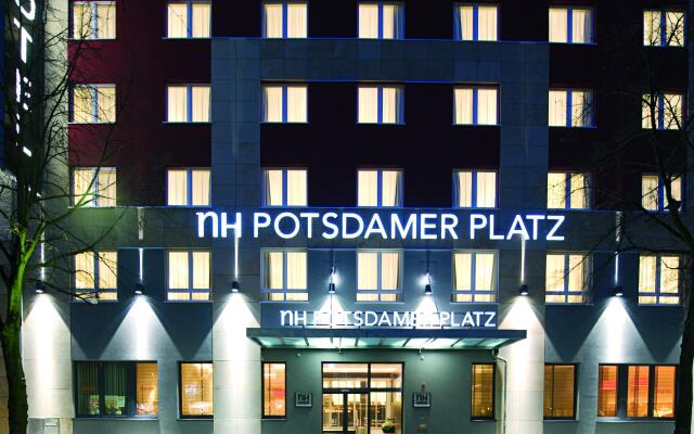 Отель NH Berlin Potsdamer Platz Германия, Берлин - 1 отзыв об отеле, цены и фото номеров - забронировать отель NH Berlin Potsdamer Platz онлайн вид на фасад