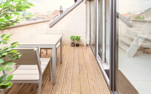 Stylish Terrace Apartment in Antwerp