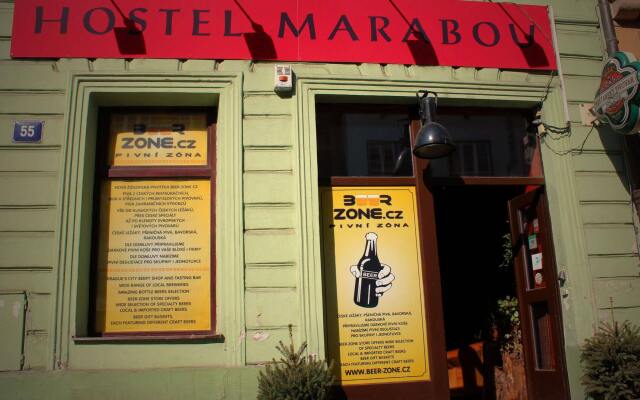 Отель Hostel Marabou Prague Чехия, Прага - 11 отзывов об отеле, цены и фото номеров - забронировать отель Hostel Marabou Prague онлайн вид на фасад