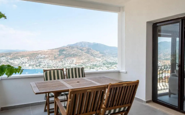 Triplex Villa with Fantastic View in Bodrum