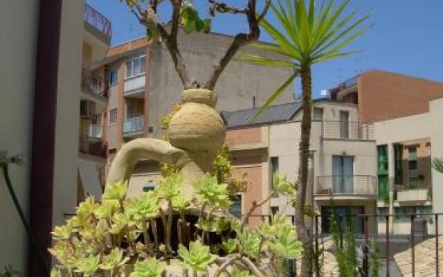 Отель Albergo Roma Матера вид на фасад