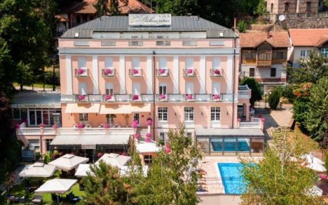 Hotel Aleksandar in Vrnjacka Banja, Serbia from 77$, photos, reviews - zenhotels.com hotel front