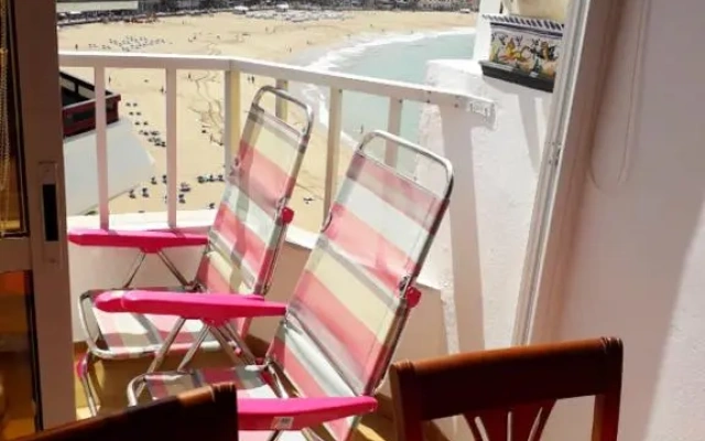 1st Line Las Canteras Beach Private Terrace Attic