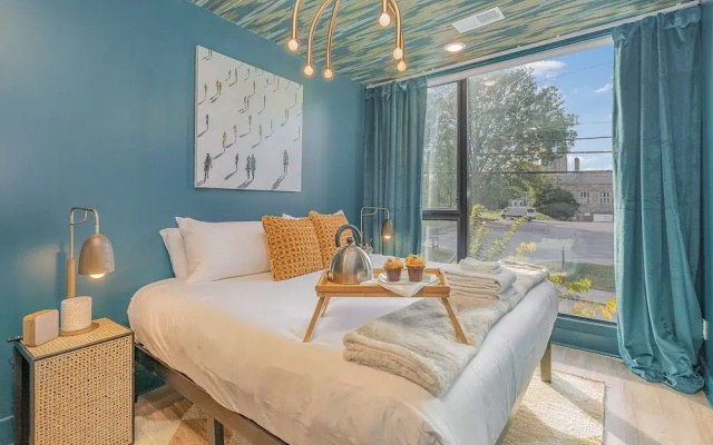 Luxe-rooftop Echo-private Deck-4 Mins Broadway
