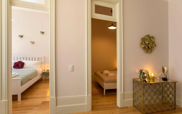 LovelyStay - 2BR Flat with AC in Duque de Loulé