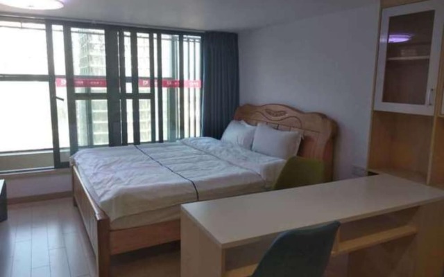 Апартаменты Tengsen Apartment Wanke Yuncheng Branch комната для гостей