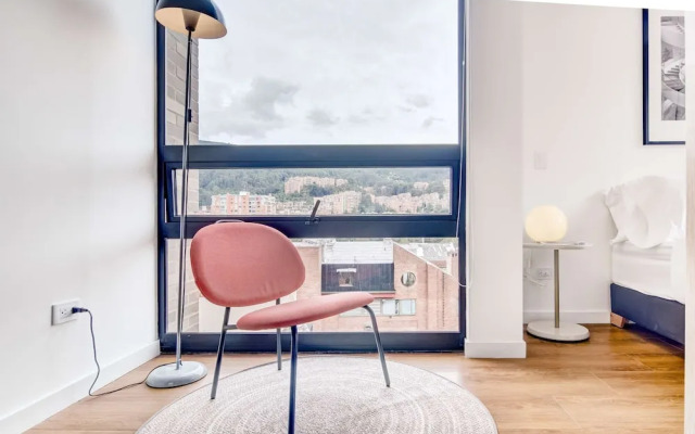 w Soft Light Loft in the Heart of Bogot