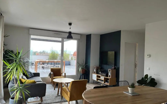 IMMODREAMS - L'Attik with lake views and 80m2 terrace