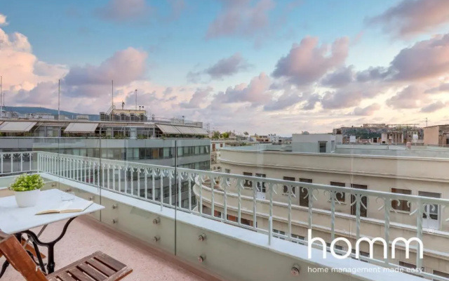 The Balcony homm Studio II in Sofokleous street