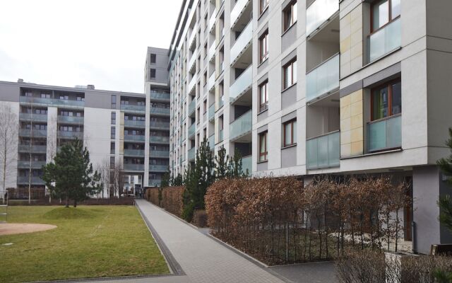 Отель Zoliborz Green Garden Apartment Польша, Варшава - отзывы, цены и фото номеров - забронировать отель Zoliborz Green Garden Apartment онлайн вид на фасад