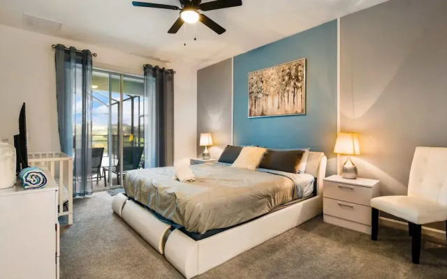 Veranda Palms Lakeview 6br Villa Pool Spa, Disney