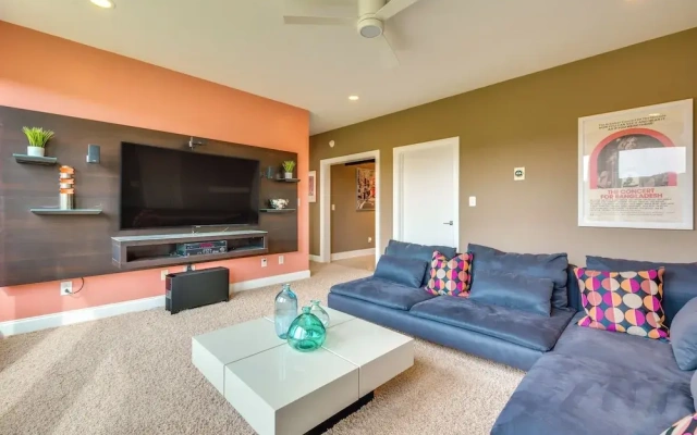 Modern Retreat w/ River View in Roswell!