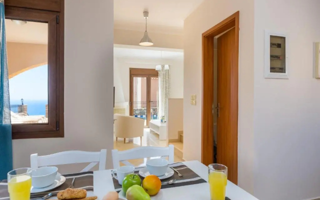 Anastasia Villa, view to Libyan sea, By ThinkVilla