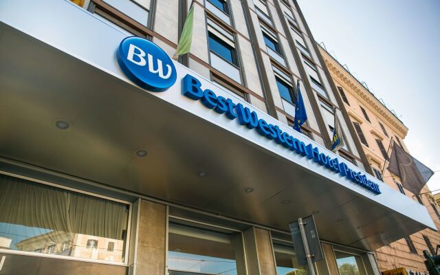 Best Western Hotel President вид на фасад