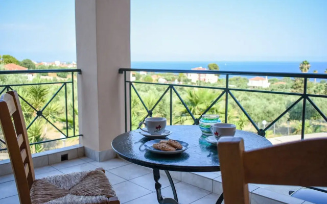 Panoramic seaview close to the beach