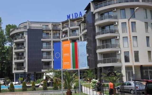 Отель Apart Hotel MIDA Болгария, Солнечный берег - отзывы, цены и фото номеров - забронировать отель Apart Hotel MIDA онлайн вид на фасад