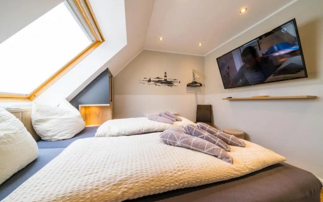 Südstrandhus Urlaub mit Hund Wohnung 3 oben