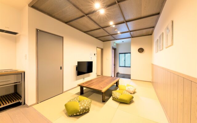 Musubi Hotel Machiya Kamiya-machi 2 Порт Хаката комната для гостей