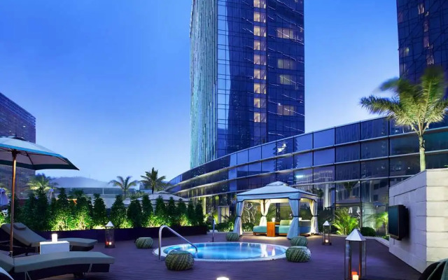 Отель Grand Hyatt Macau вид на фасад