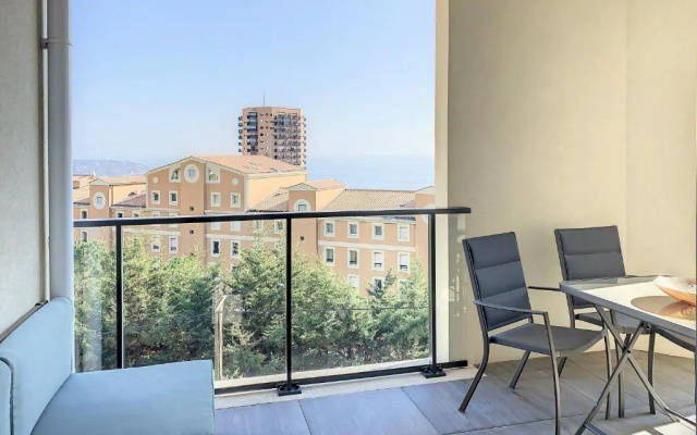 Sea view and terrasse near Monaco