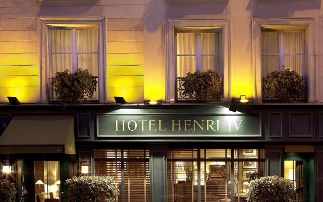 Hotel Henri Ivrive Gauche Париж вид на фасад