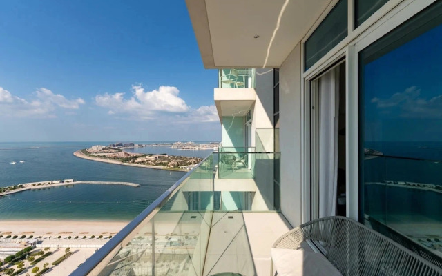 Stylish Emaar Beachfront 2BR w Beach Access