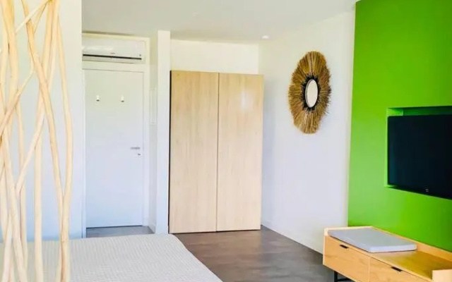 Studio tropical, beautifully renovated, sea view
