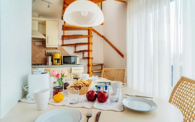Traumhafte Maisonette Fewo für 4 Personen mit Balkon