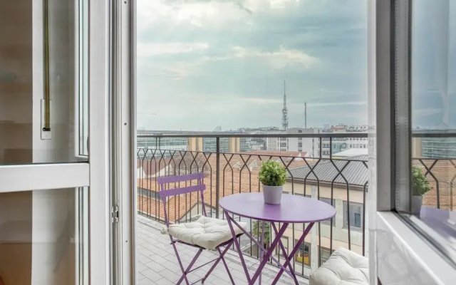 Charming studio balcony near CityLife
