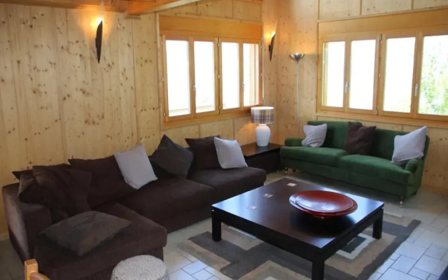 Chalet Nestled in Mountains and Garden