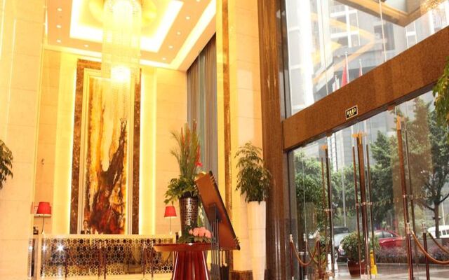 Leeden Hotel Guangzhou вид на фасад