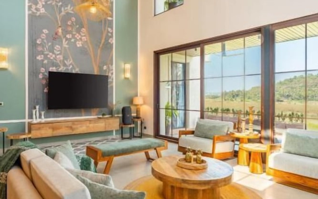 ELIVAAS 4BHK Luxury villa with Pvt Pool, Villa Verde, The Banyan Bliss