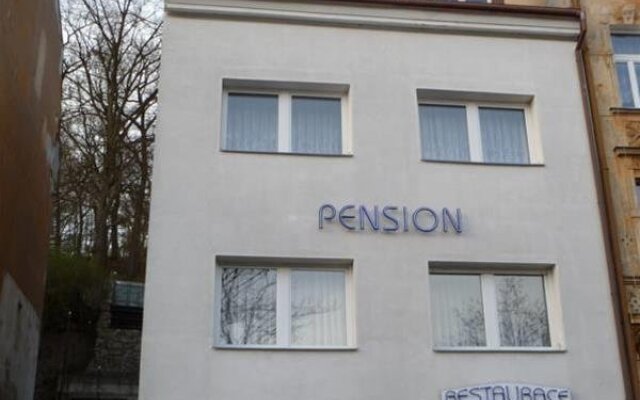 Отель Penzion U Doubku вид на фасад