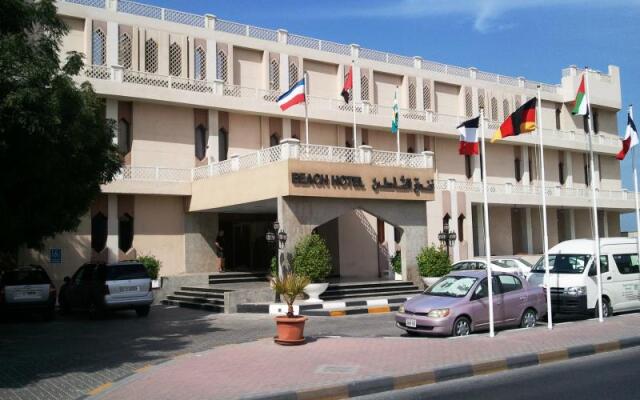 Beach Hotel Sharjah вид на фасад