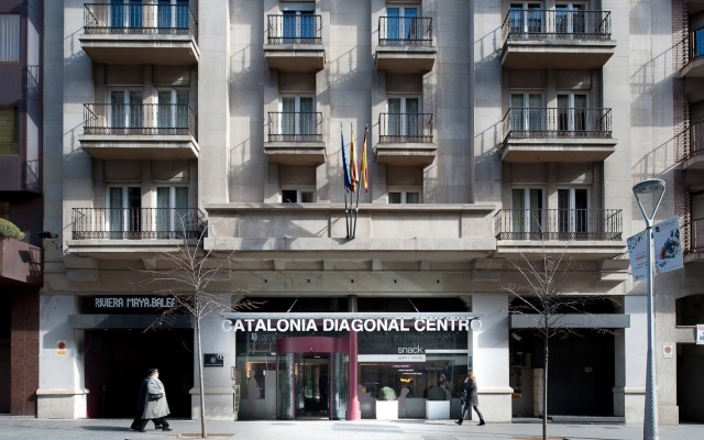 Отель Catalonia Diagonal Centro Испания, Барселона - отзывы, цены и фото номеров - забронировать отель Catalonia Diagonal Centro онлайн вид на фасад