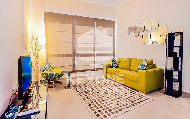 Contemporary One Bedroom with Full Marina View
