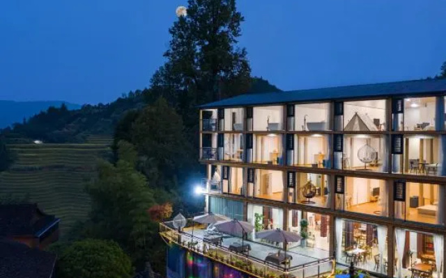 Longji Terrace Panoramic Homestay (Xishan Yule Qianfen Ladder Observation Deck)