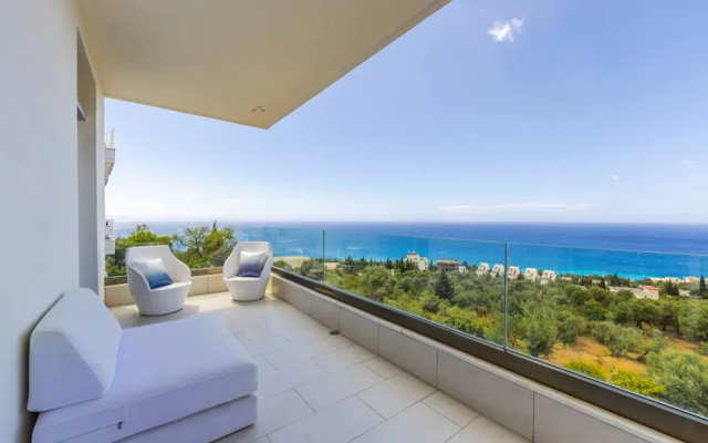 Villa Belle Azure Amazing Sea Views in Dh rmi