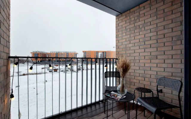 Elite Apartments Loft| fitness & with balcony | CENTER