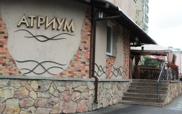 Гостиница Мини-Отель Атриум в Кургане отзывы, цены и фото номеров - забронировать гостиницу Мини-Отель Атриум онлайн Курган вид на фасад