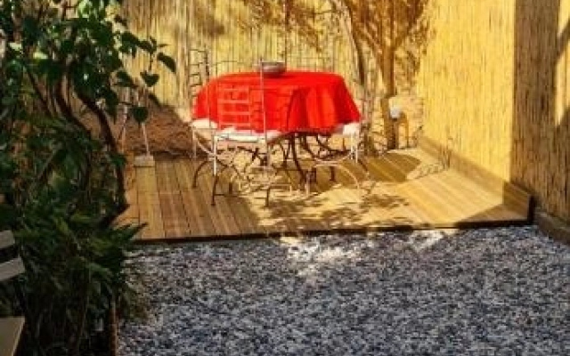 Coquet Rez jardin plage parking wifi